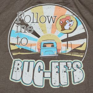 Buc-ee's SS Brown Unisex Tee "Follow Me To Buc-ee's" - Size XL NWT